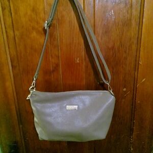 BCBGMaxAzria Chic Taupe Shoulder Bag
